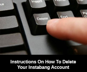 How To Delete Your Account