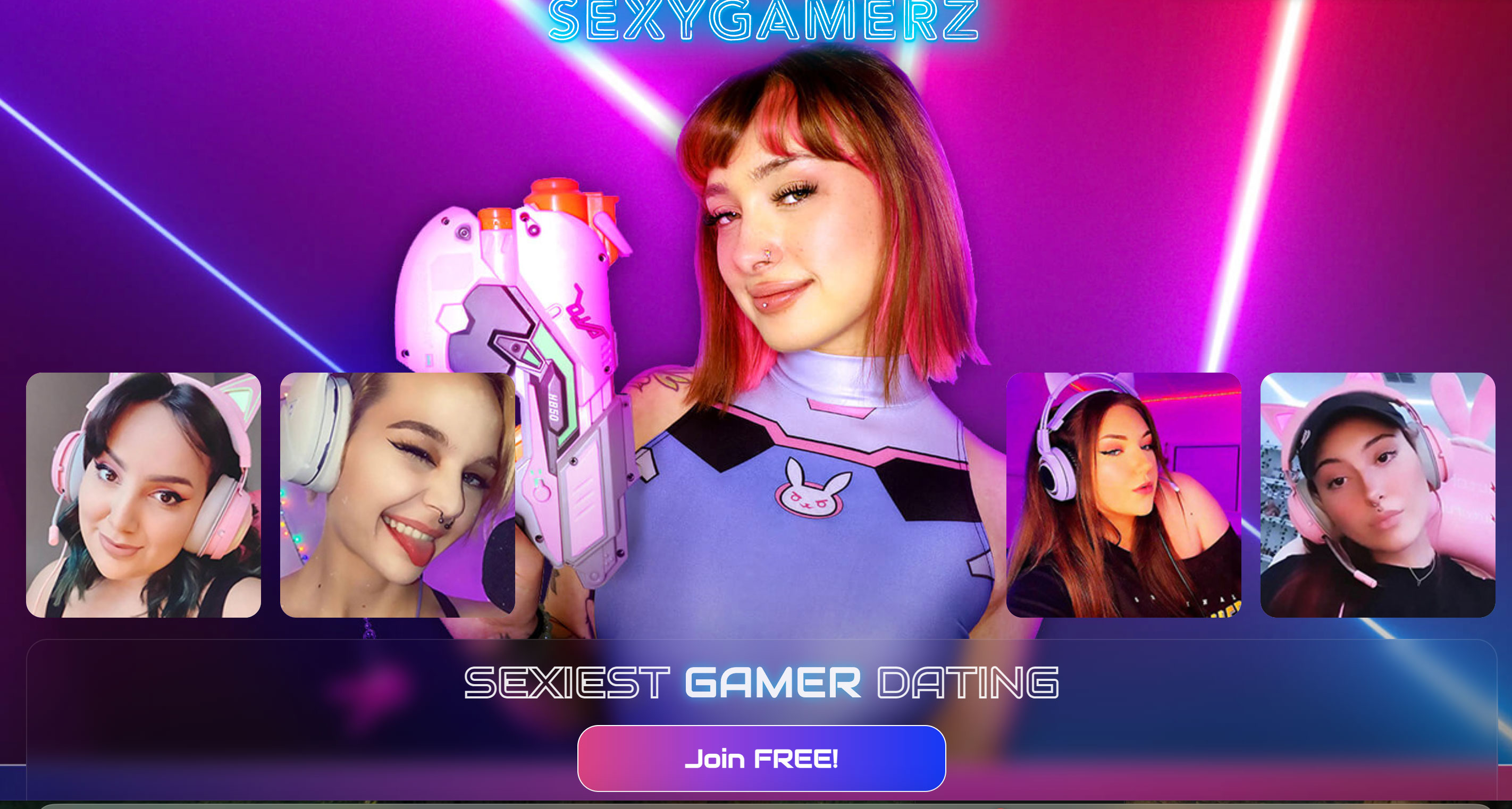 SexyGamerz Homepage